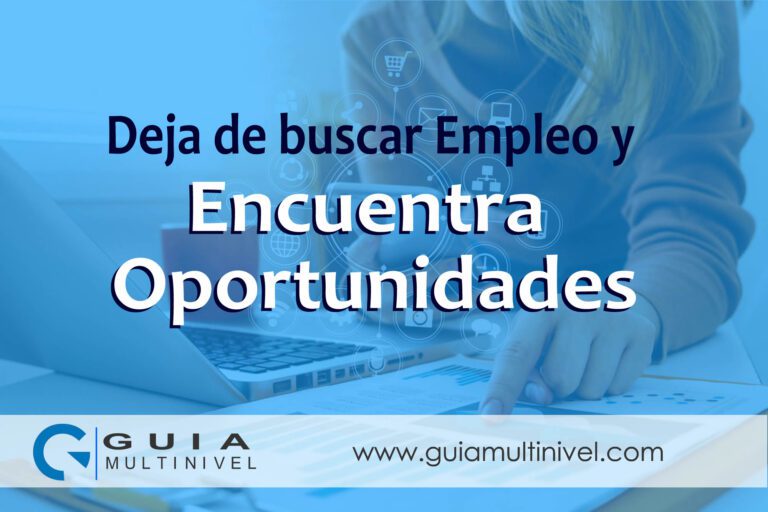 Deja de Buscar Empleo y Encuentra Oportunidades